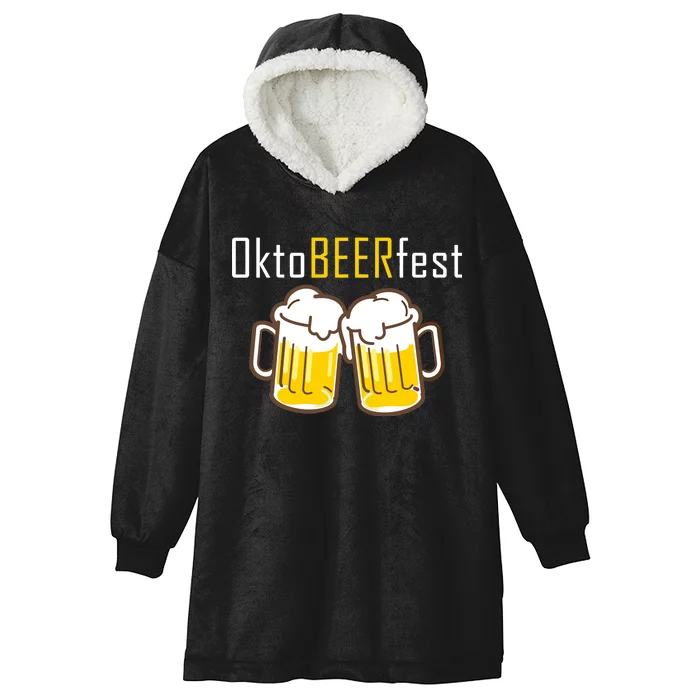 OktoBEERfest Hooded Wearable Blanket