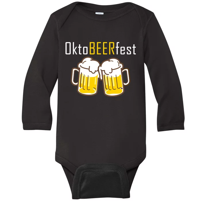 OktoBEERfest Baby Long Sleeve Bodysuit