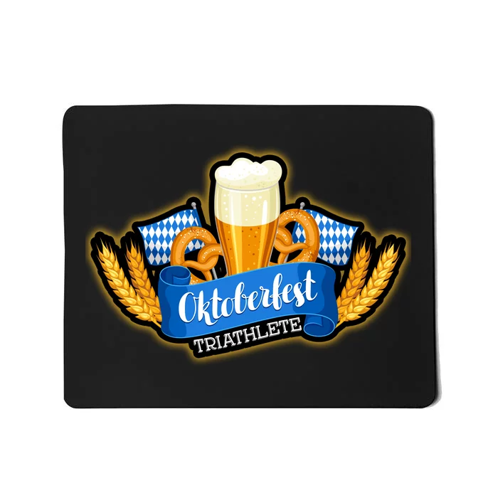 Oktober Fest Triathlete Mousepad