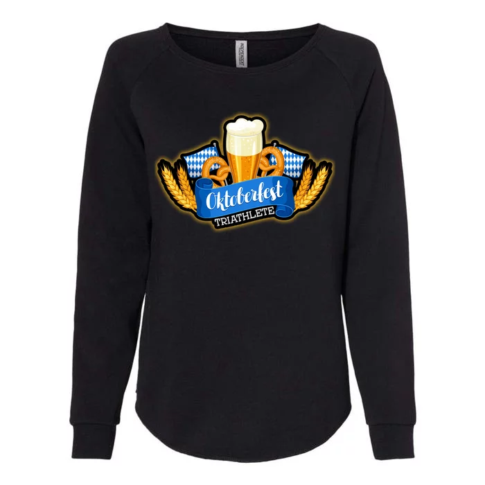 Oktober Fest Triathlete Womens California Wash Sweatshirt