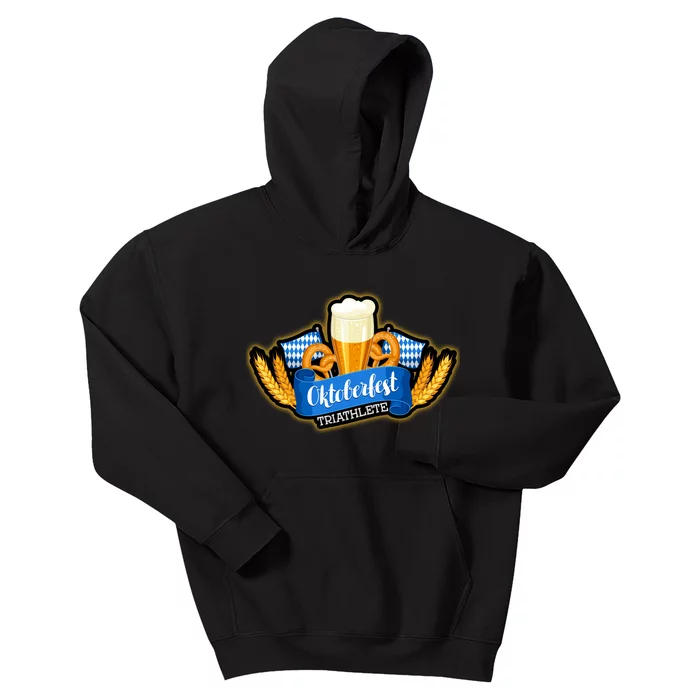 Oktober Fest Triathlete Kids Hoodie