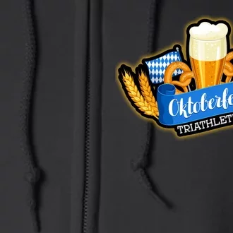 Oktober Fest Triathlete Full Zip Hoodie