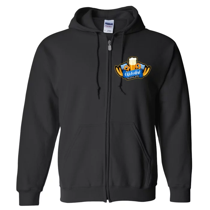 Oktober Fest Triathlete Full Zip Hoodie