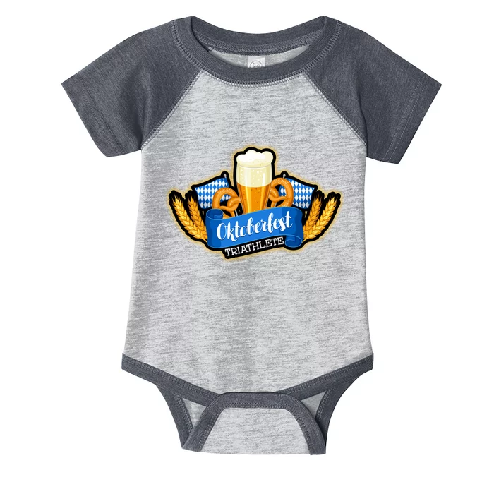 Oktober Fest Triathlete Infant Baby Jersey Bodysuit