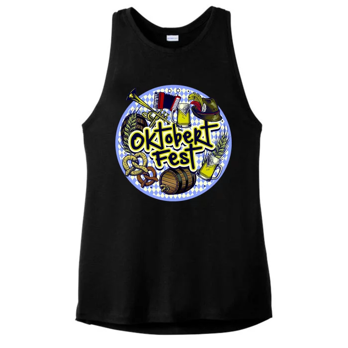 Oktoberfest Ladies Tri-Blend Wicking Tank