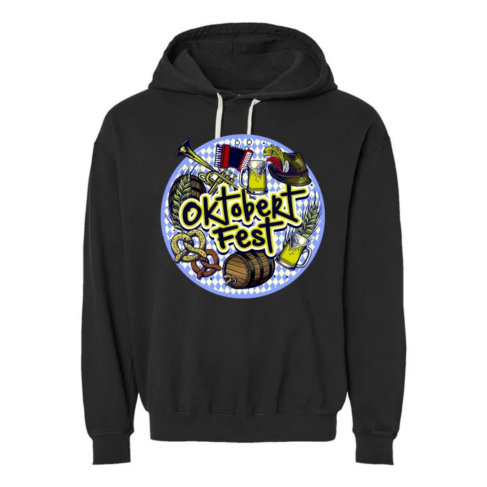 Oktoberfest Garment-Dyed Fleece Hoodie