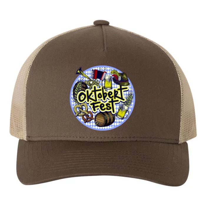 Oktoberfest Yupoong Adult 5-Panel Trucker Hat