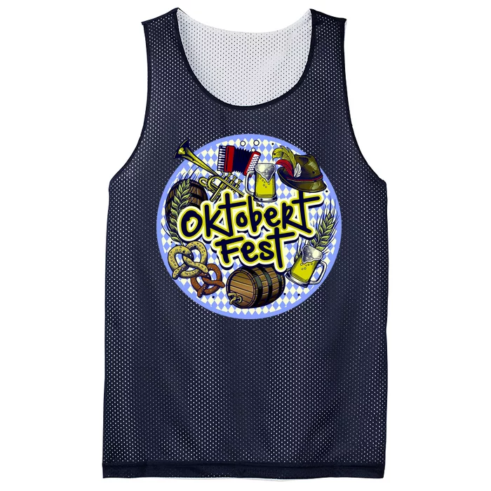 Oktoberfest Mesh Reversible Basketball Jersey Tank