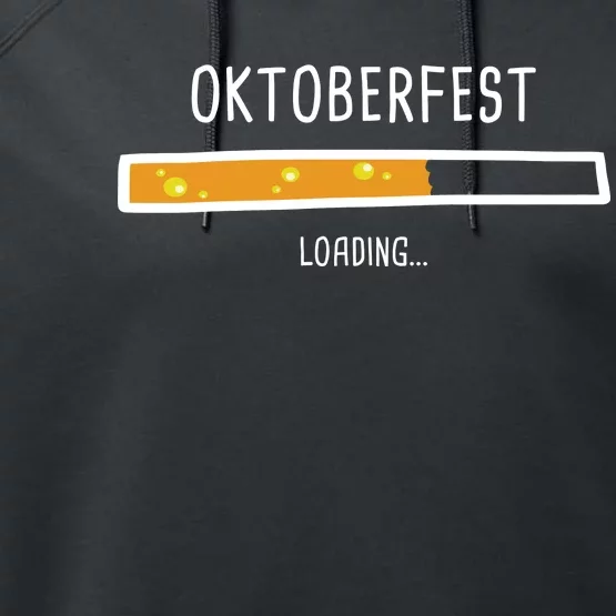 Oktoberfest Beer Loading Performance Fleece Hoodie