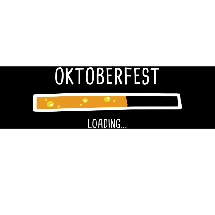 Oktoberfest Beer Loading Bumper Sticker