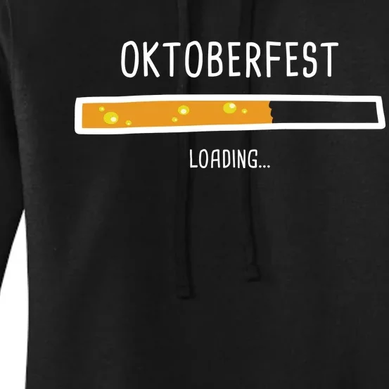 Oktoberfest Beer Loading Women's Pullover Hoodie