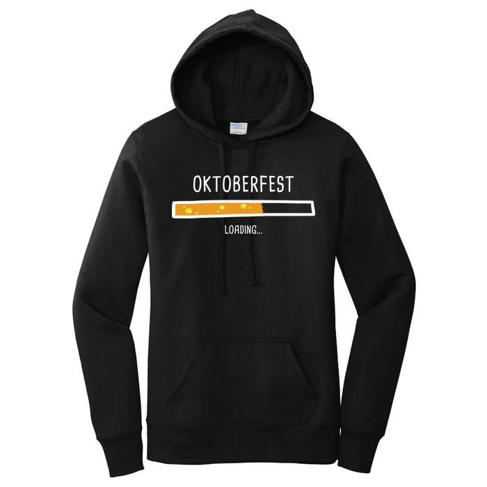 Oktoberfest Beer Loading Women's Pullover Hoodie