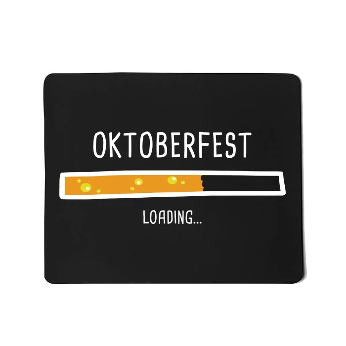 Oktoberfest Beer Loading Mousepad