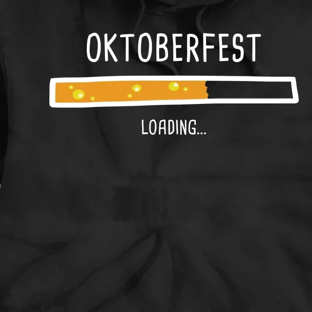 Oktoberfest Beer Loading Tie Dye Hoodie