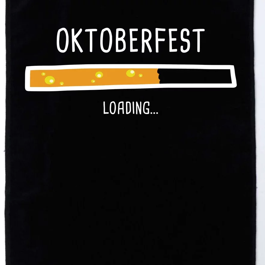 Oktoberfest Beer Loading Platinum Collection Golf Towel