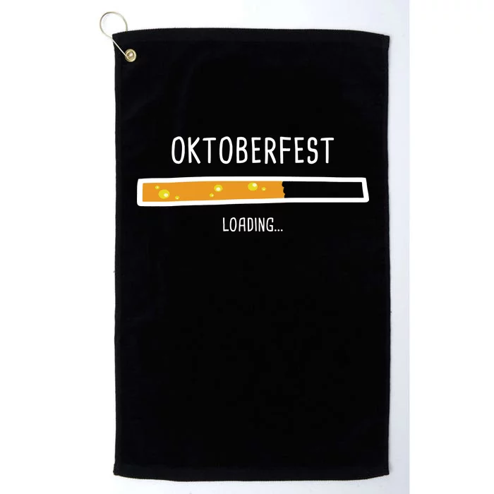 Oktoberfest Beer Loading Platinum Collection Golf Towel