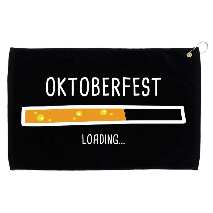 Oktoberfest Beer Loading Grommeted Golf Towel