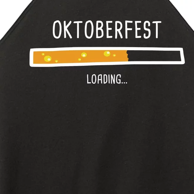 Oktoberfest Beer Loading Women’s Perfect Tri Rocker Tank