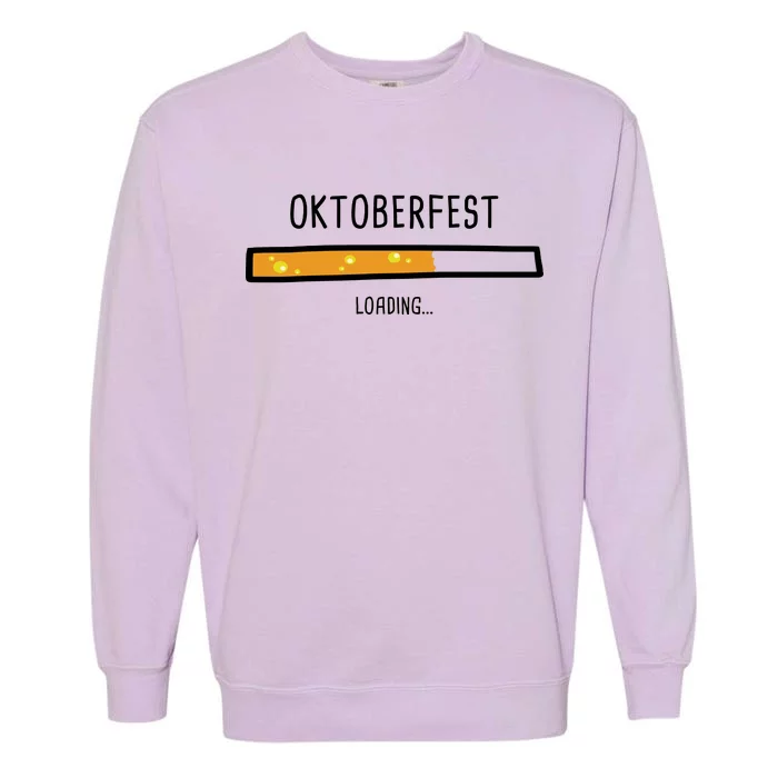 Oktoberfest Beer Loading Garment-Dyed Sweatshirt