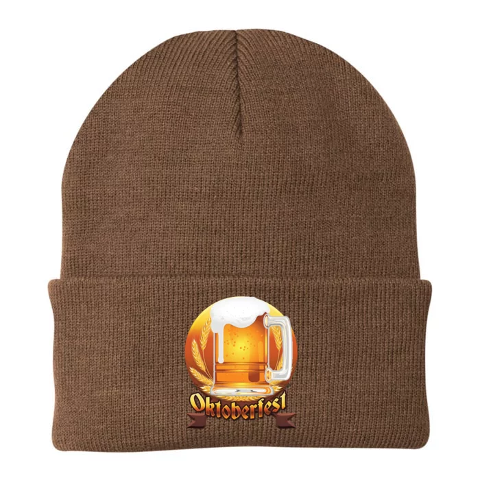 Oktoberfest Beer Logo Knit Cap Winter Beanie