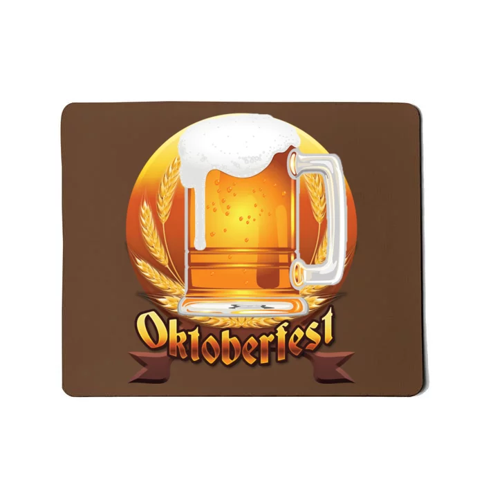 Oktoberfest Beer Logo Mousepad