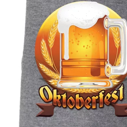 Oktoberfest Beer Logo Doggie 3-End Fleece Hoodie