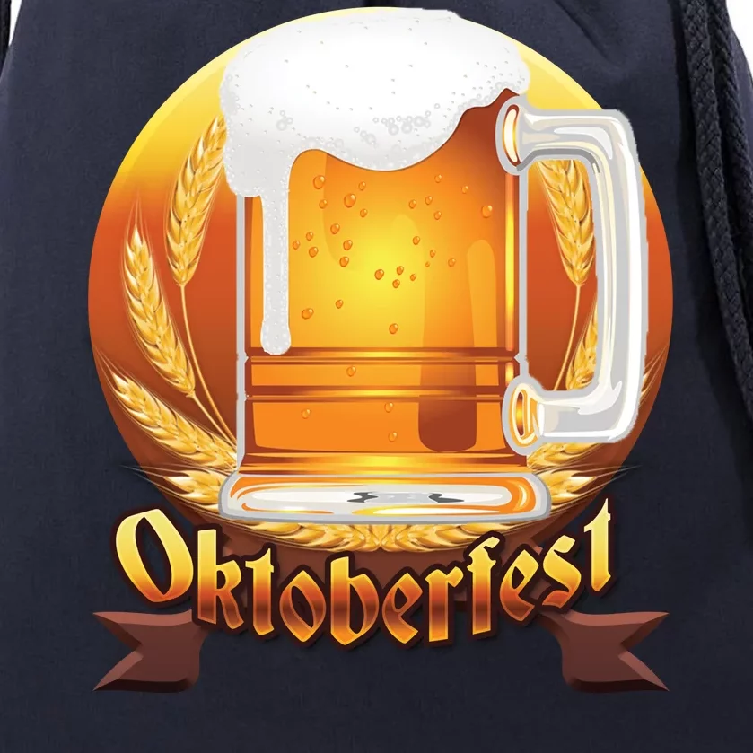 Oktoberfest Beer Logo Drawstring Bag