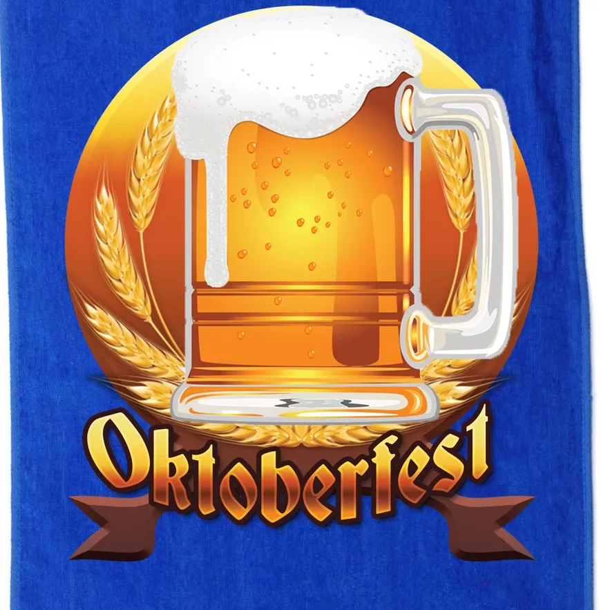 Oktoberfest Beer Logo Platinum Collection Golf Towel