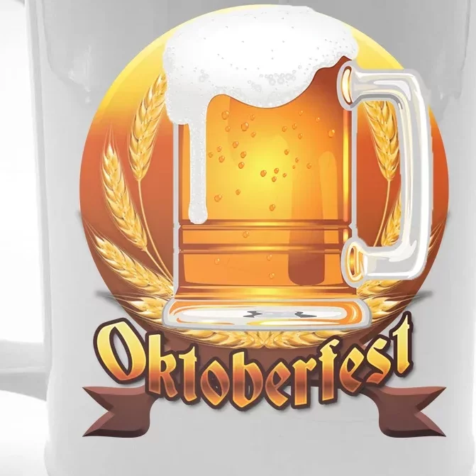 Oktoberfest Beer Logo Front & Back Beer Stein