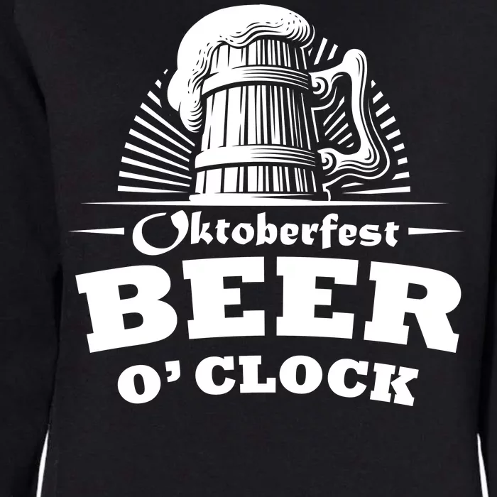 Oktoberfest Beer O'Clock Womens California Wash Sweatshirt