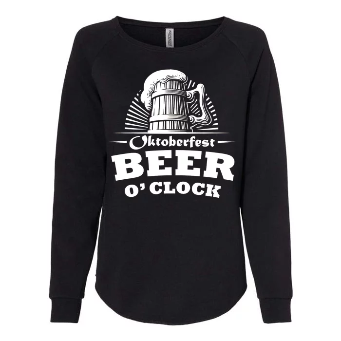 Oktoberfest Beer O'Clock Womens California Wash Sweatshirt