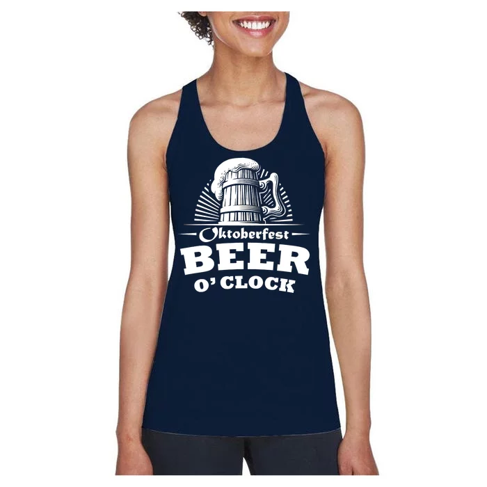 Oktoberfest Beer O'Clock Women's Racerback Tank