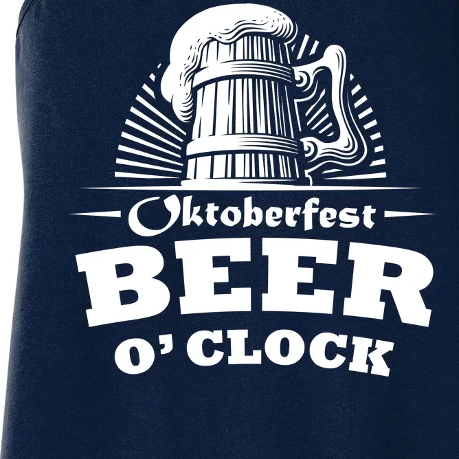 Oktoberfest Beer O'Clock Women's Racerback Tank