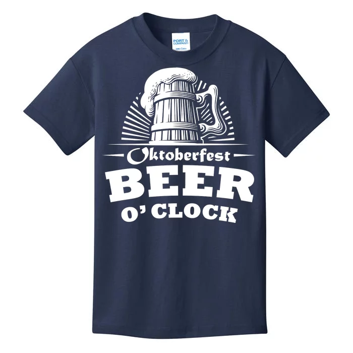 Oktoberfest Beer O'Clock Kids T-Shirt