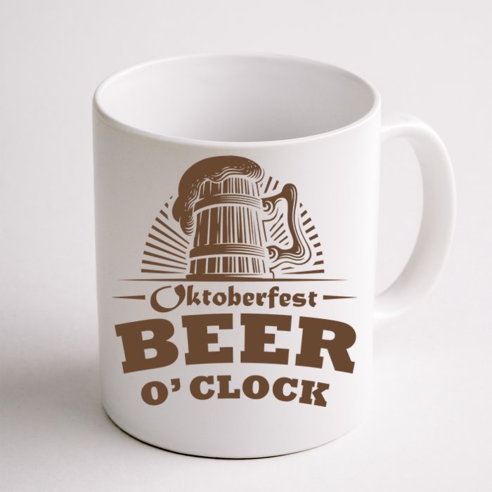 Oktoberfest Beer O'Clock Front & Back Coffee Mug