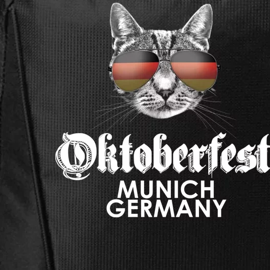 Oktoberfest Cat Munich Germany City Backpack