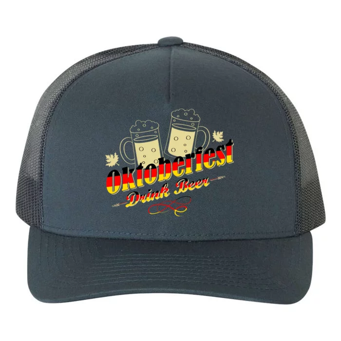 Oktoberfest Drink Beer Pitcher Germany Yupoong Adult 5-Panel Trucker Hat