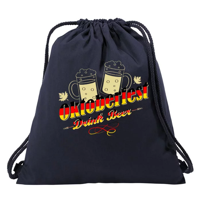 Oktoberfest Drink Beer Pitcher Germany Drawstring Bag