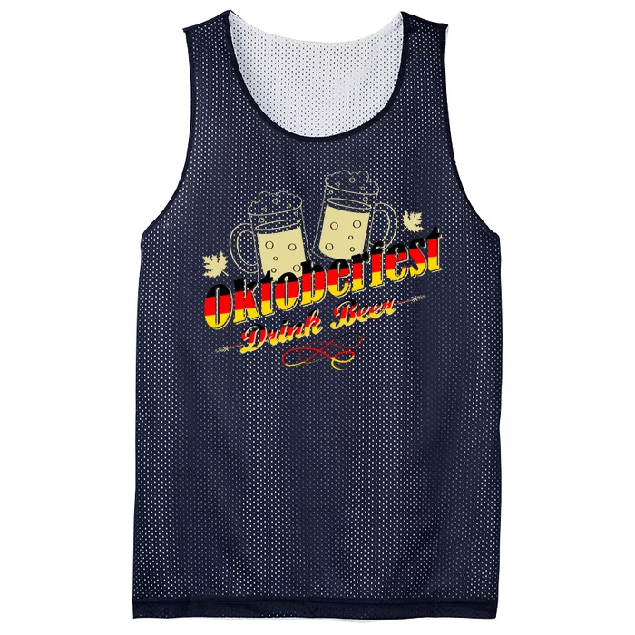 Oktoberfest Drink Beer Pitcher Germany Mesh Reversible Basketball Jersey Tank