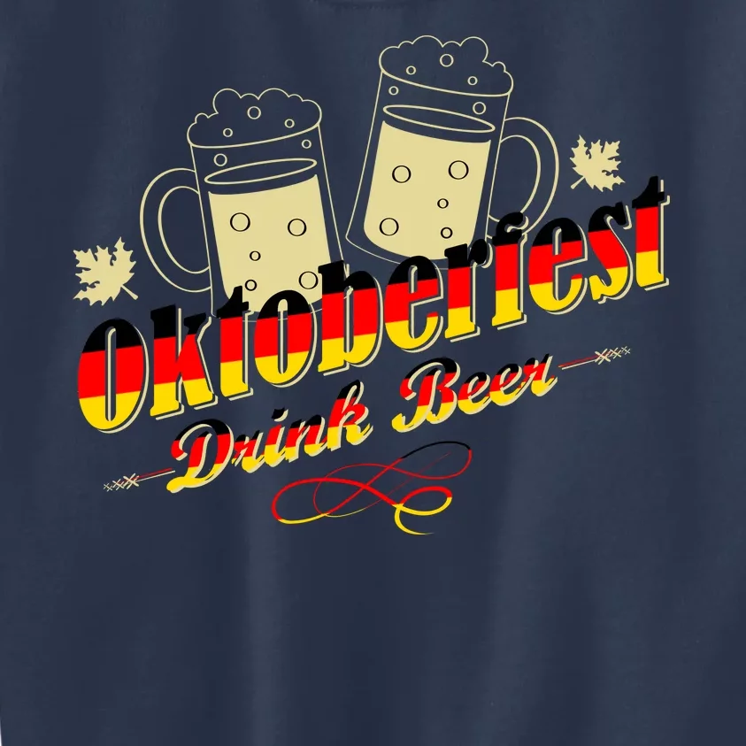 Oktoberfest Drink Beer Pitcher Germany Kids Sweatshirt