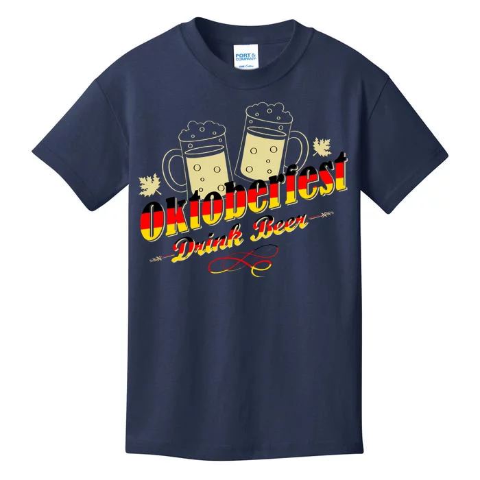 Oktoberfest Drink Beer Pitcher Germany Kids T-Shirt