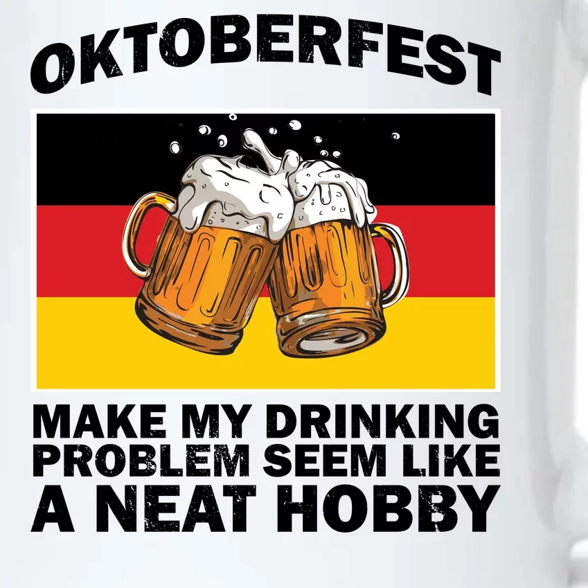 Oktoberfest Drinking Problems Black Color Changing Mug