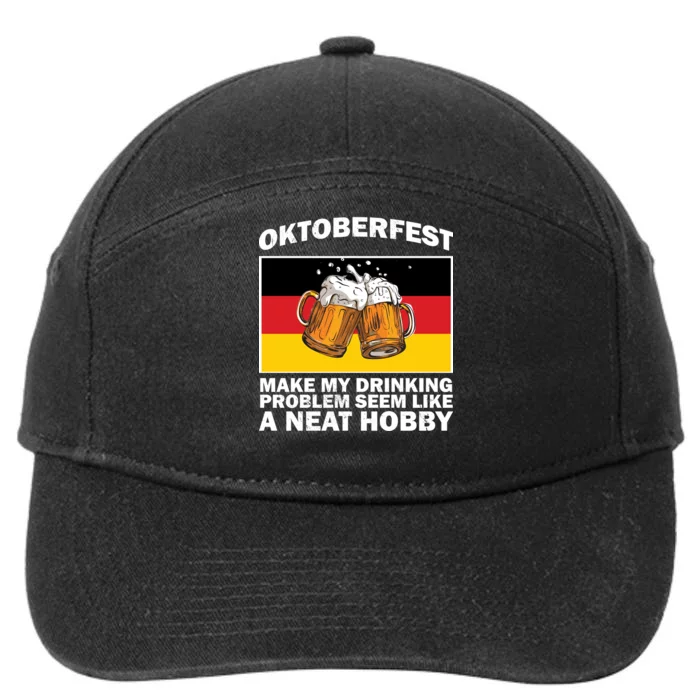 Oktoberfest Drinking Problems 7-Panel Snapback Hat