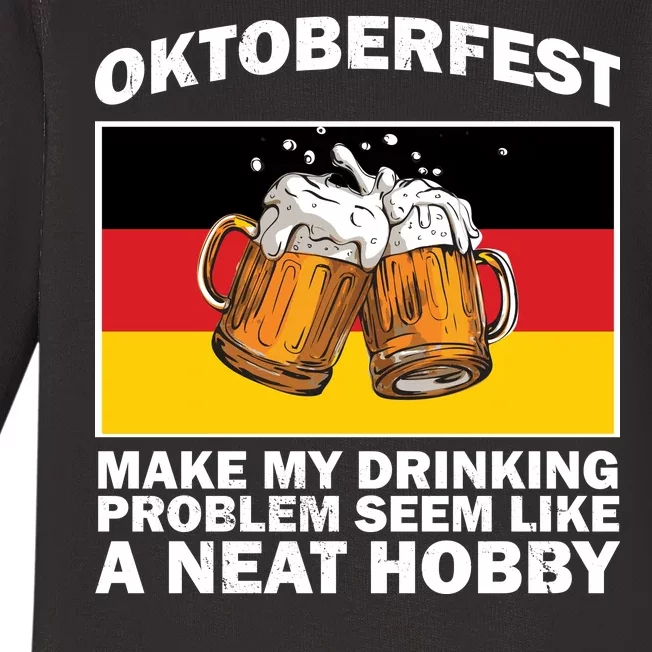 Oktoberfest Drinking Problems Baby Long Sleeve Bodysuit