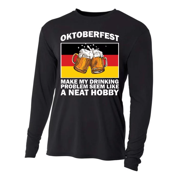 Oktoberfest Drinking Problems Cooling Performance Long Sleeve Crew