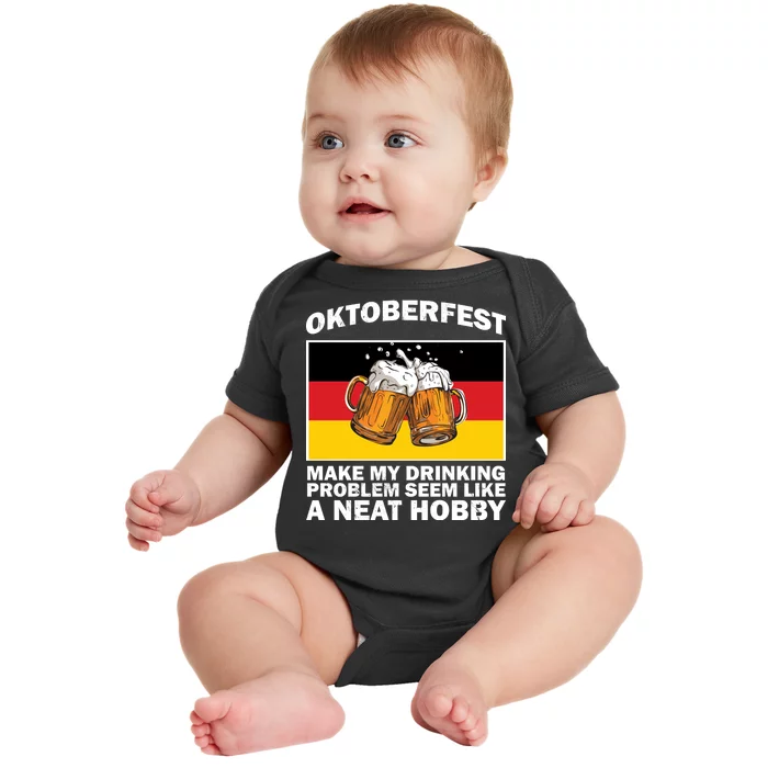 Oktoberfest Drinking Problems Baby Bodysuit