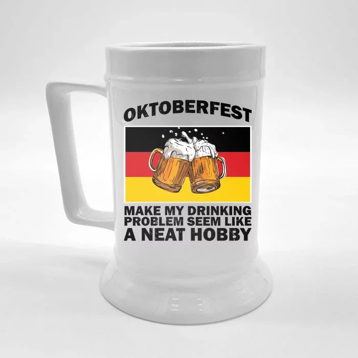 Oktoberfest Drinking Problems Front & Back Beer Stein