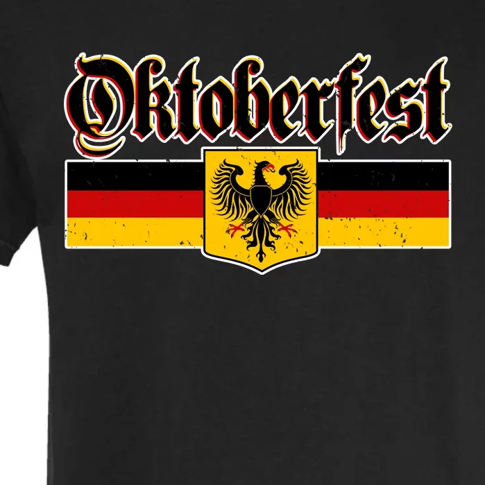 Oktoberfest German Coat of Arms Garment-Dyed Heavyweight T-Shirt