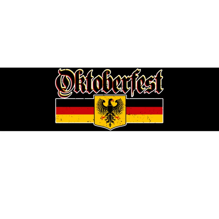 Oktoberfest German Coat of Arms Bumper Sticker