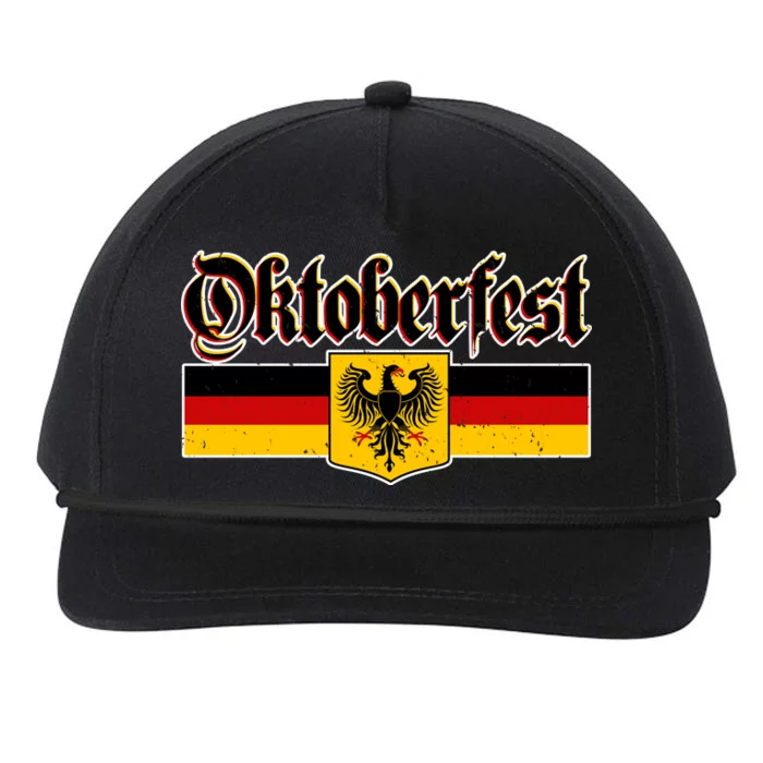 Oktoberfest German Coat of Arms Snapback Five-Panel Rope Hat